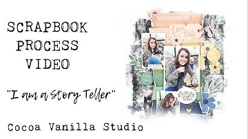 COLOUR BLOCKING | Scrapbook Process | Cocoa Vanilla Studio