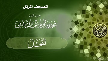 15  سورة النحل /  القارئ محمد نزار مريش الدمشقي