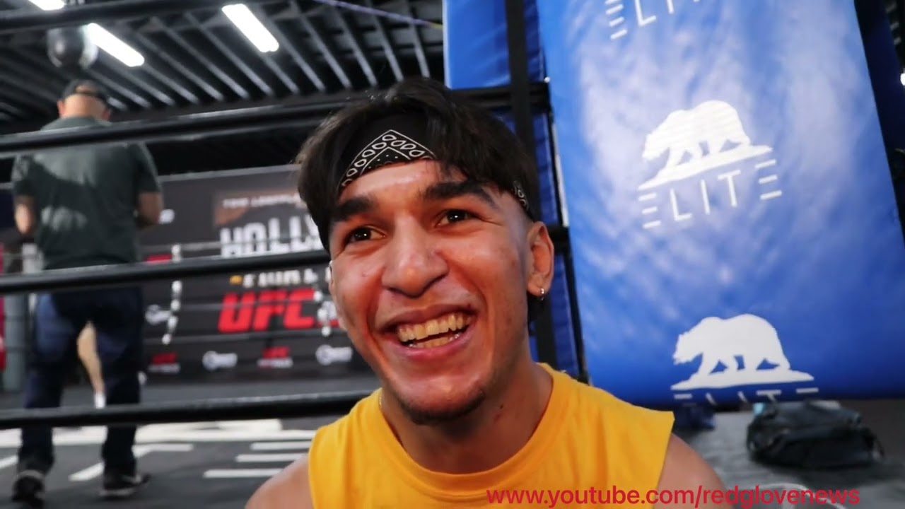 Omar Trinidad- One Week Away From Taking On Roberto Meza