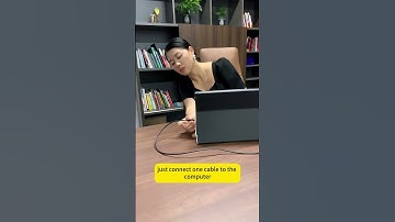 Ultra-Slim 18” Touchscreen | 120Hz Portable Monitor, 100% sRGB Colors#display #screen #monitor#work