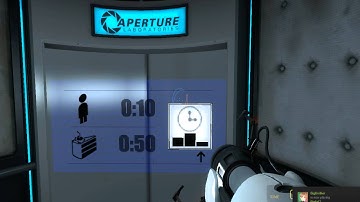 Portal Chamber 14 10 second speedrun