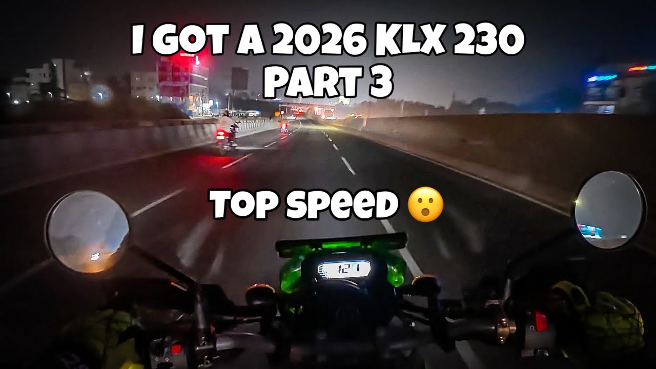 I Got a 2026 KLX 230 | Part 3 | Top Speed | Norifumi Exhaust Note