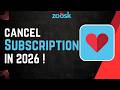 How To Cancel Zoosk Subscription 2026 !