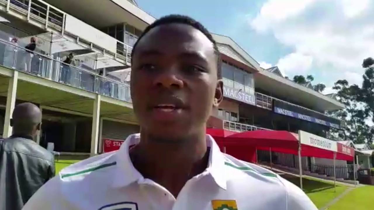 Trevor Cramer chats to Kagiso Rabada