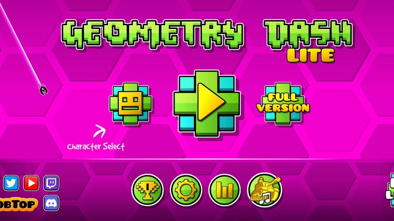 Playing all the levels in GEOMETRY DASH LITE - YouTube