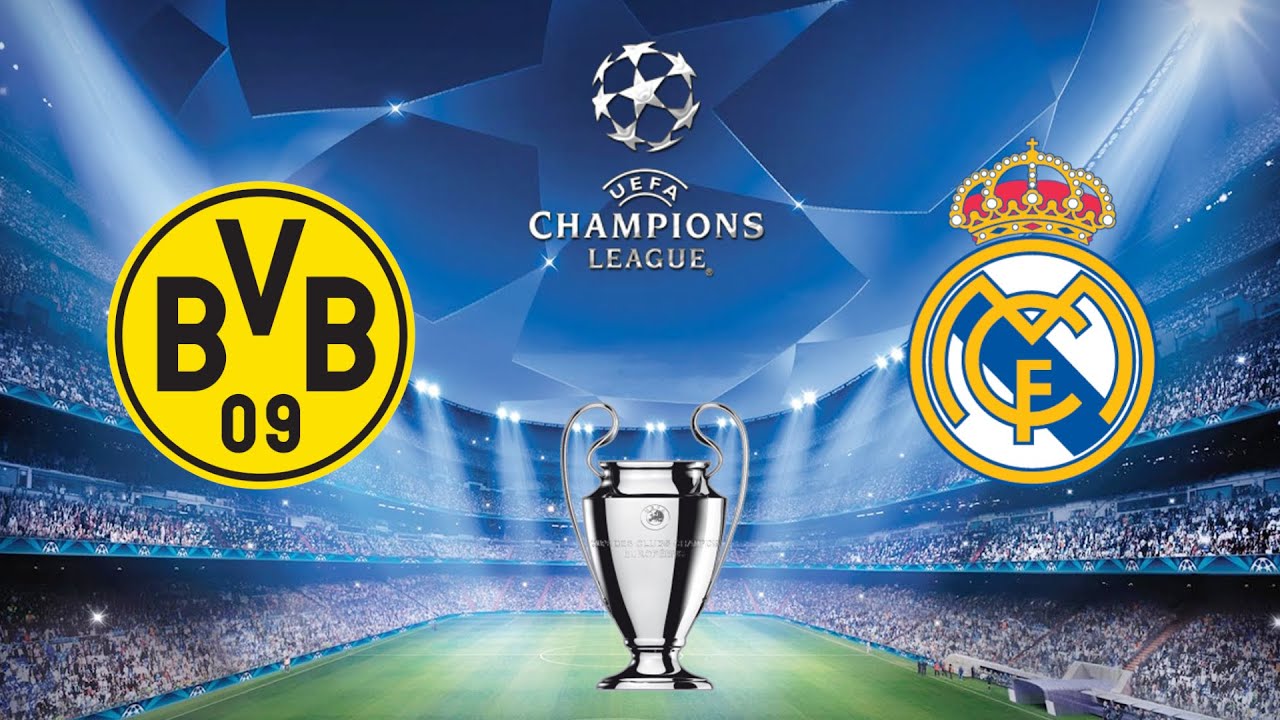 UEFA Champions League Final 2024 - Borussia Dortmund Vs Real Madrid ...