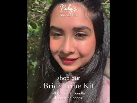 Must-have Bridal Makeup Kit Essentials | The Bride Tribe Kit | Ruby’s Organics