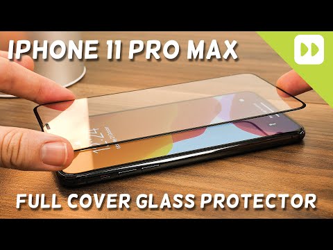 Olixar iPhone 11 Pro Max Full Cover Glass Screen Protector Installation and Review