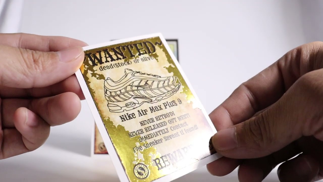 Air Max Custom Trading Card Blind Box Unboxing | Holographic & Gold Foil Rares Inside