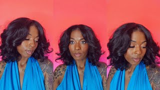 A $40 Win! | Sensationnel Kinky Edges Kinks & Co 13x6 HD Lace Front Wig  13x6 KINKY BODY WAVE 14'