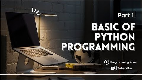 Python Tutorial For Beginners In Bangla (Part 1)  By Khan Aslam #Programming_zone