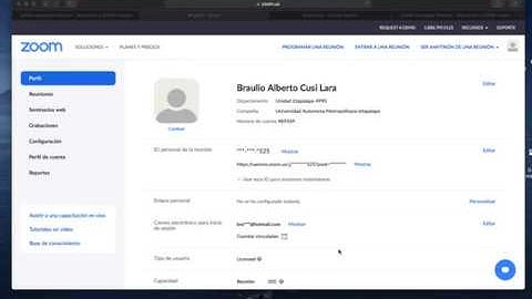 Programar reunión recurrente en Zoom