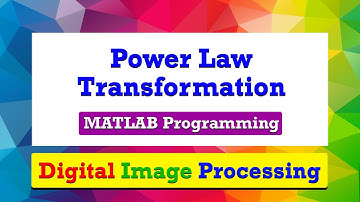 MATLAB Program to demonstrate power law transformation of an image | Digital Image Processing