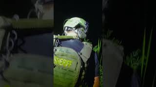 Deputies Hunt for Suspect in Dark Cypress Swamp | Swamp Patrol | A&E #shorts