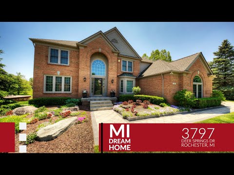 3797 Deer Springs Dr., Rochester, MI home video tour