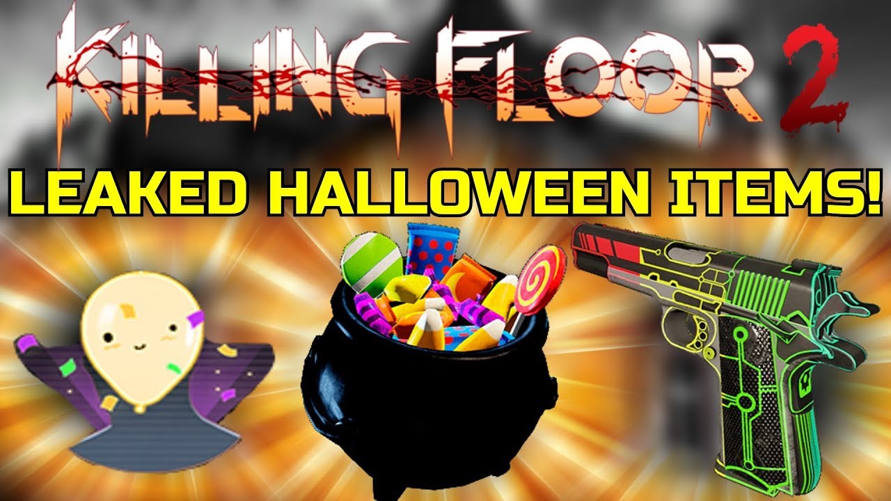 Killing Floor 2 LEAKED HALLOWEEN ITEMS! Prestige 2, Neon MK3 Usb