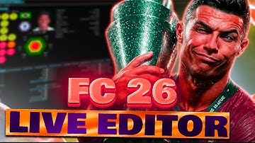 FC 26 Live Editor [Free 2025] — BEST CAREER MODE EDITOR | FREE Download!