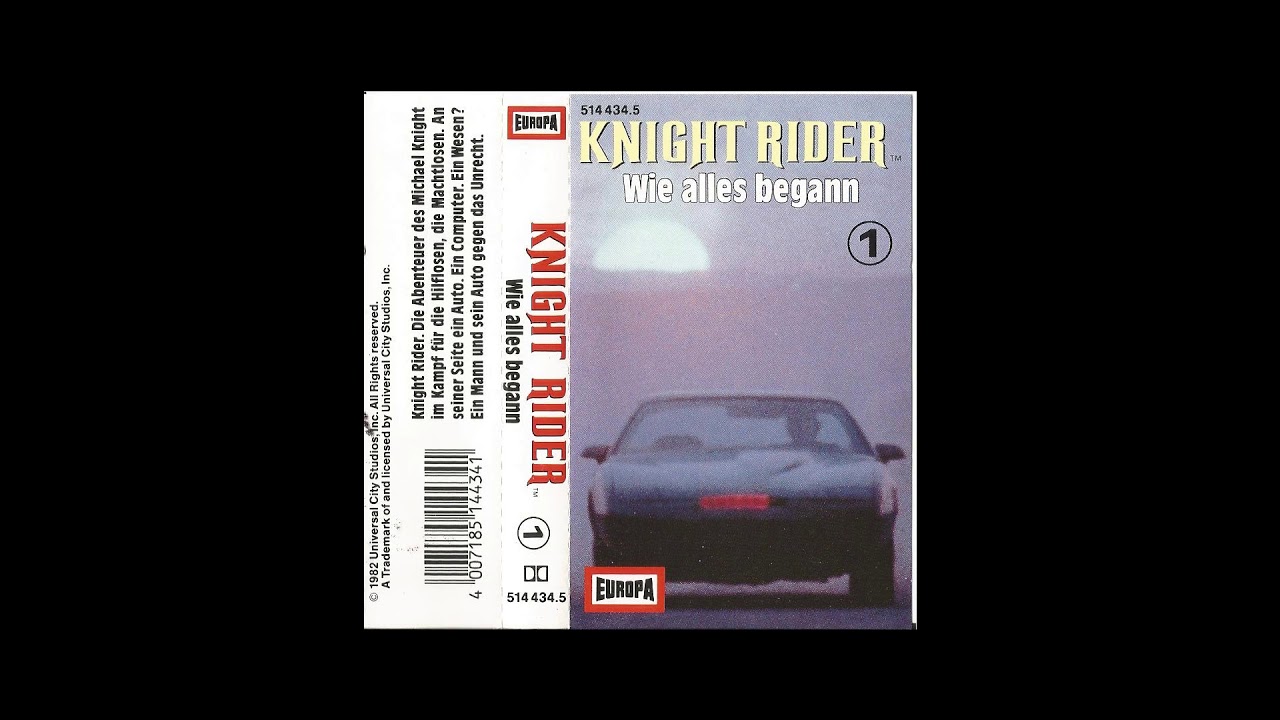 Knight Rider   Folge 1 Wie alles begann Europa Hrspielkassette