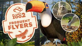 Birds Lay Eggs?! 🦜🪶 Planet Zoo 2 Frequent Flyers Feature Focus