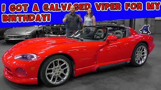 I got a Salvaged '94 Viper for my birthday! What was the CAR WIZARD thinking?