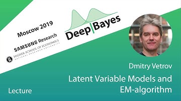 [DeepBayes2019]: Day 1, Lecture 4. Latent variable models and EM-algorithm