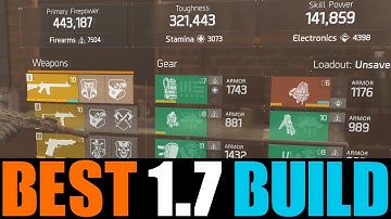 THE DIVISION - BEST PVP DAMAGE & DPS BUILD IN PATCH 1.7! STRONGEST DAMAGE BUILD AFTER PATCH 1.7