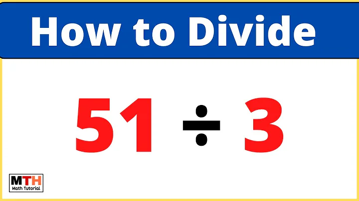51 divided by 3 (51÷3)