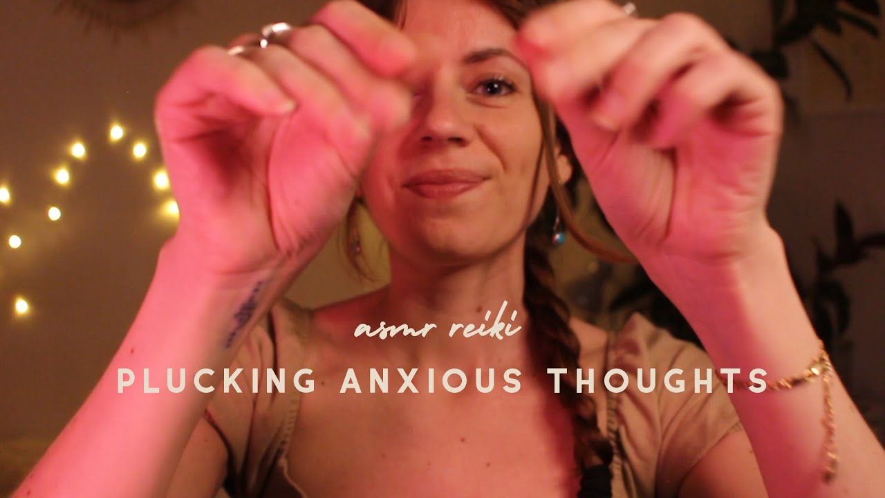 ASMR REIKI deep healing sleep 🌙 chakra cleansing & balancing, plucking negative energy | whispered