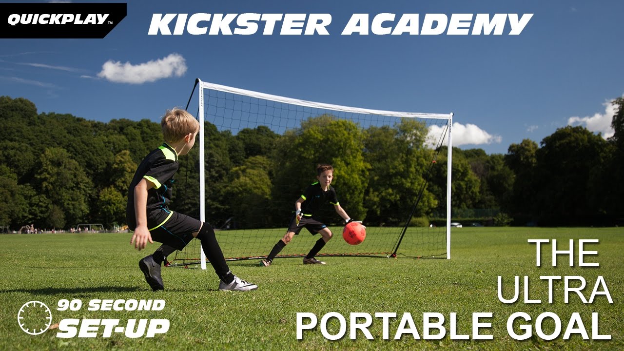 QUICKPLAY Kickster Ultra Portable Goals - YouTube