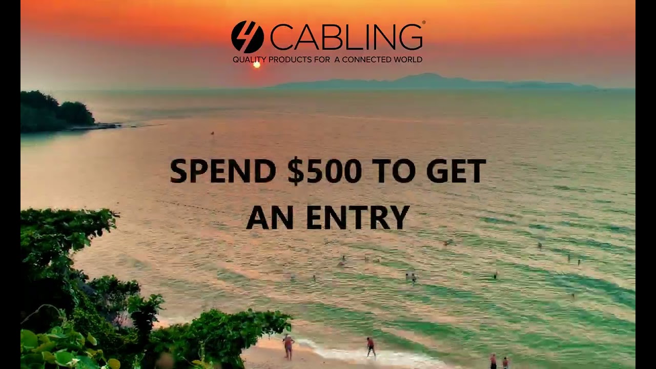 Travel competition | Win the major prize | 4Cabling