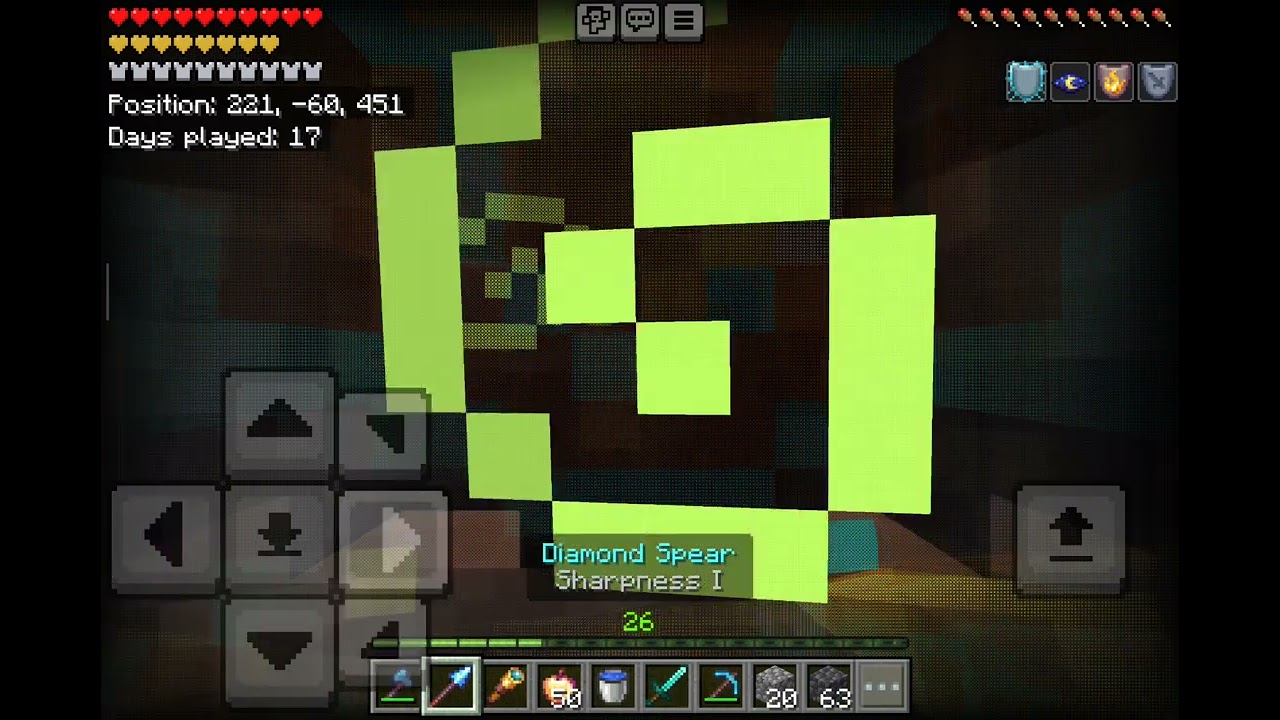 I achieve this in 17 days in Minecraft new update 😭 