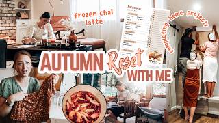 FALL RESET: Sam's Club haul, wallpaper projects, lunchbox recipes | GETTING MY LIFE TOGETHER!