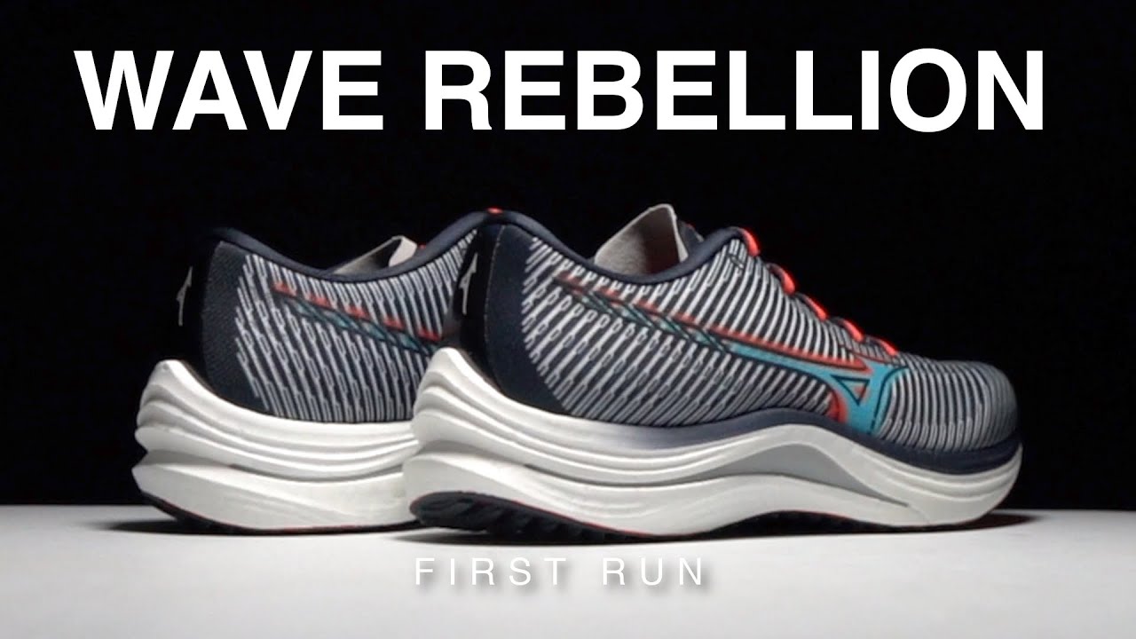 Mizuno Wave Rebellion - First Run - YouTube