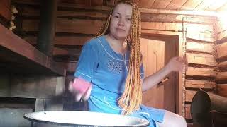 Два способа, как мыть афрокосички В БАНЕ / How to wash afro-braids / washing corncrows