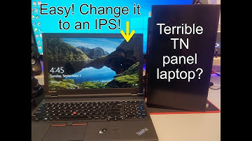 Change your old laptop display to a NEW IPS one!