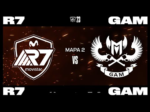 Movistar R7 VS GAM Esports - Mapa 2 - DIA 4 - PLAY-IN - WORLDS - 2023 - LEAGUE OF LEGENDS
