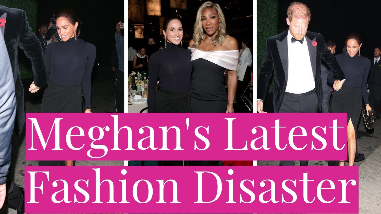Meghan Markle's Latest, Horrific Balenciaga Fashion DISASTER for Kris Jenner's Birthday Pa