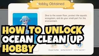 How to Unlock Ocean Clean UP Hobby | New Hobby Underwater Whalefall Canyon Heartopia! screenshot 3
