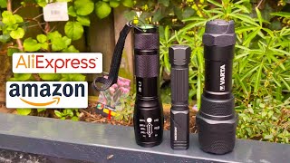 Amazon & AliExpress best rated budget flashlights, are they any good? screenshot 1