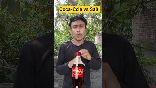 Coca-Cola vs Namak 😲😲#shorts #viral #experiment