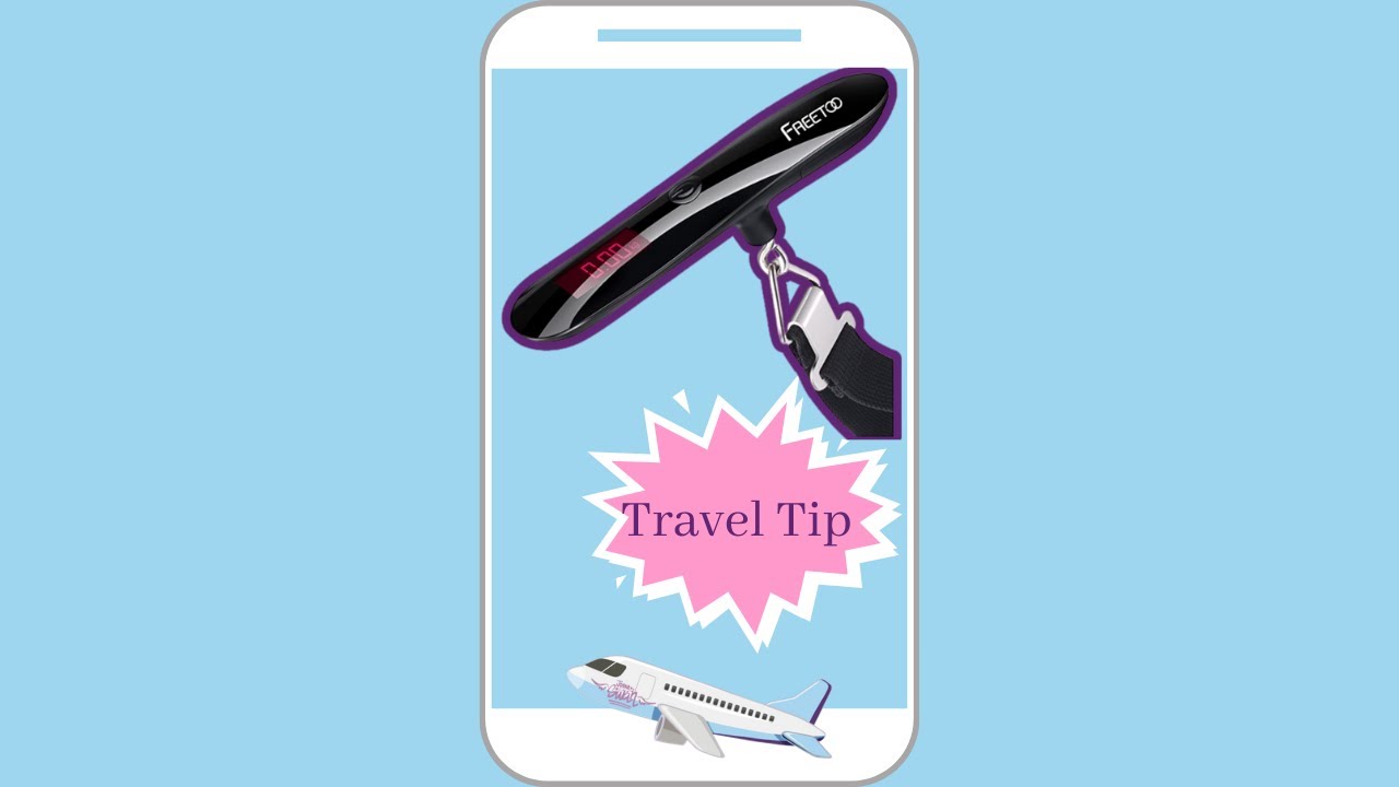 ✈️ 🇺🇸 Travel Tip of the day  #03 | Bring your Digital Luggage Scale with you
