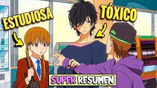 ❌La CHICA ESTUDIOSA que SE ENAMORÓ de UN DELINCUENTE TONARI NO KAIBUTSUKUN SUPER RESUMEN