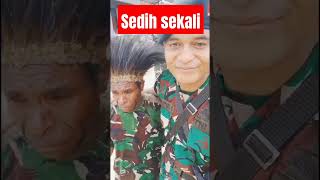 viral TENTARA dan MASYARAKAT PAPUA #shortvideo #tni #kopassus #shorts