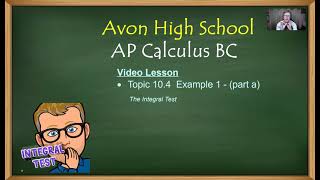 Avon High School - AP Calculus BC - Topic 10.4 - Example 1 - part a