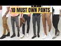 10 Modern Pant Styles Every Guy Should Own