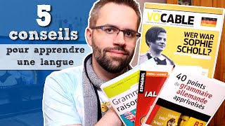 5 conseils pour apprendre une langue étrangère facilement 🐺