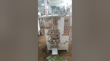 Liquor sachet making machine canflex