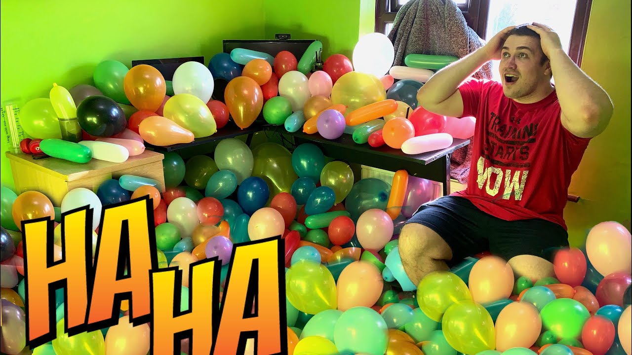 1000 BALLOON PRANK ON MY BROTHER  PNTGAMINGHD TIME FOR REVENGE