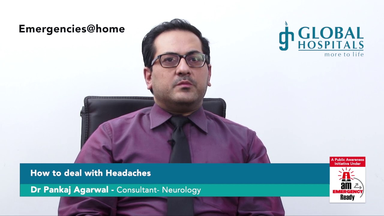 Global Hospital Dr Pankaj Agarwal Headaches Hindi Youtube