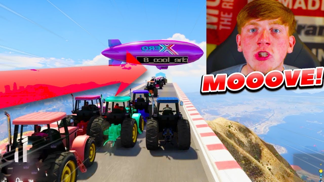 Over 1 hour of Angry Ginge RAGE on GTA online races (ep 41) - YouTube